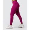 Akara Legging Deportivo De Mujer Slim,  Tela Suave Y Transpirable, Sin Costuras, Comodidad Constante, Adaptación A Tus Movimientos, Ajuste De Cintura Alta, Corte Ceñido Al Cuerpo  | Negro | Talla S