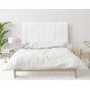 Cabecero Polipiel New York 148x123cm Cama De 135cm Color Blanco