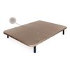 Somier Base Tapizada Natural 105x190 Cm