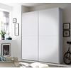 Armario 2 Puertas Correderas Time Blanco Y Cambria 196x170x59 Cm