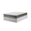 Cama Canape Abatible Atenas Blanco 135x190 Cm + Colchon Basico De 18 Cm