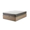 Cama Canape Abatible Atenas Cambria 105x190 Cm + Colchon Basico De 18 Cm