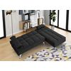 Sofa Cama Chaise Longue Noelia Xs 200cm Negro