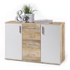 Comoda Aparador Bobby 120x82cm. 2 Puertas Y 4 Cajones