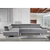 Sofa Chaise Longue Rinconera New Daniela 254cm Gris, Chaise Derecho