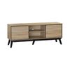 Mueble Bajo Tv 2 Puertas Dn, Blanco 150x60 Cm