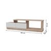 Mueble Bajo Blanco Tv Dn 181x51cm