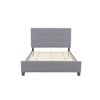 Cama De Matrimonio Con Somier Emily 150cm Gris