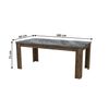 Mesa Fija De Comedor O Cocina Marrón/gris Dn 180x90cm