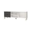 Mueble Bajo Tv Dn 2 Cajones, Cambria 120x50 Cm