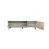 Conjunto Muebles De Salon Barcelona, Blanco Y Cambria 180x51 Cm