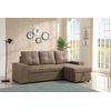 Sofa Cama Chaise Longue Flex, Beige 246cm