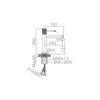 Grifo Monomando Lavabo Cromado Line Imex-1   -  - Marca Mice / Imex