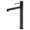 Grifo Lavabo Caño Alto Negro Mate Line Imex Bdd038-3ng - Mice / Imex