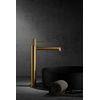 Grifo Lavabo Caño Alto Color Oro Cepillado Line Imex Bdd038-3oc  - Marca Mice / Imex