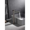 Grifo Lavabo Caño Alto Color Níquel Cepillado Line Imex Bdd038-3nq  - Marca Mice / Imex