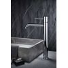 Grifo Monomando De Lavabo Caño Alto Fabricado En Latón - Griferia Baño Serie Monza - Cromado - Bdm039-3  - Marca Mice / Imex