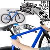 Soporte De Pared Para Bicicleta Meollo Acero Al Carbono 30 X 30 X 10 Cm, 30 X 30 X 10 Cm Negro