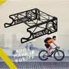 Soporte De Pared Para Bicicleta Meollo Acero Al Carbono 30 X 30 X 10 Cm, 30 X 30 X 10 Cm Negro