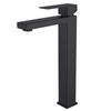 Grifo Lavabo Caño Alto Negro Impetu Coal Grifers