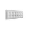 Cabecero Tapizado | Häusbed | Versalles 160x50x7 | Cama 160 Ado Polipiel Blanco