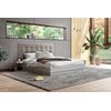 Cabecero Tapizado | Häusbed | Versalles 160x50x7 | Cama 160 Ado Microfibra Aquaclean Gris