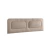 Cabecero Tapizado | Häusbed | Blume 145x50x7 | Cama 120 Microfibra Aquaclean Beige