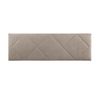 Cabecero Tapizado | Häusbed | Spyga 145x50x7 | Cama 135 Microfibra Aquaclean Beige