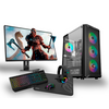 Pc Racing | Ordenardor Gaming - Intel I7 - 11700f | 32 Gb Ram Ddr4 | 1 Tb Ssd - 1 Tb Hdd | Geforce Rtx 3060 12 Gb | Monitor 24'' Fullhd | Combo Gaming | Wfi | Windows 11 | 3 Años De Garantia