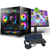 Pc Racing Amd Ryzen 5 8500g/32gb/1tb + 1tb Ssd/rtx 3060 + Monitor 24" Fullhd + Combo Gaming