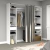 Vestidor Completo Custom F+g 176x200x40 Cm - Blanco