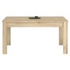 Mesa De Comedor Extensible City Color Roble Kronberg 156-191x78x90 Cm