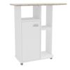 Mueble Auxiliar De Planchado Color Blanco 91x91 Cm