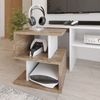 Mueble Mom Melamina Miroytengo 187 Cm - Roble Y Blanco