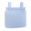 Bolsa Organizadora Para Carro De Bebé Mi Bollito Azul Vichy 10 X 35 X 35 Cm