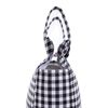 Bolsa Organizadora Para Carro De Bebé Mi Bollito Negro Vichy 10 X 35 X 35 Cm