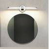 Aplique Led 10w, Metalico, Luz Neutra 4000k, Articulado, 30cm, Cromo Brillo