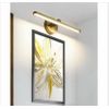 Aplique Led 10w, Metalico, Luz Cálida 3000k, Articulado, 30cm, Bronce Envejecido