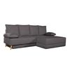 Sofa Chaise Longue Convertible En Cama Sigyn Gris Marengo 4 Plazas 260x153 Cm Tanuk