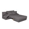 Sofa Chaise Longue Convertible En Cama Sigyn Gris Marengo 4 Plazas 260x153 Cm Tanuk