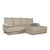 Sofa Chaise Longue Convertible En Cama Sigyn Crudo 4 Plazas 260x153 Cm Tanuk