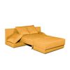 Sofa Chaise Longue Convertible En Cama Sigyn Mostaza 4 Plazas 260x153 Cm Tanuk