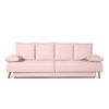 Sofa Chaise Longue Convertible En Cama Sigyn Salmon 4 Plazas 260x153 Cm Tanuk