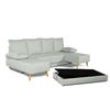 Sofa Chaise Longue Convertible En Cama Sigyn Jade 4 Plazas 260x153 Cm Tanuk