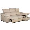 Sofa Chaise Longue Convertible En Cama Darg Derecha Crudo 3 Plazas 235x148 Cm Tanuk