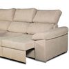 Sofa Chaise Longue Convertible En Cama Darg Izquierda Crudo 3 Plazas 235x148 Cm Tanuk