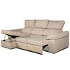 Sofa Chaise Longue Convertible En Cama Darg Izquierda Crudo 3 Plazas 235x148 Cm Tanuk