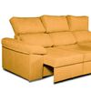 Sofa Chaise Longue Convertible En Cama Darg Derecha Mostaza 3 Plazas 235x148 Cm Tanuk