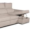 Sofa Chaise Longue Convertible En Cama Darg Derecha Caoba 3 Plazas 235x148 Cm Tanuk