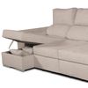 Sofa Chaise Longue Convertible En Cama Darg Izquierda Caoba 3 Plazas 235x148 Cm Tanuk